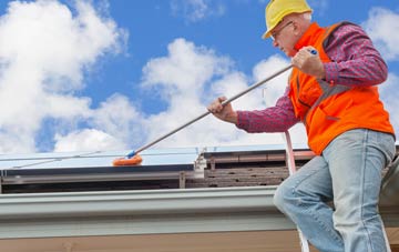 Silverhill soft wash roof cleaning